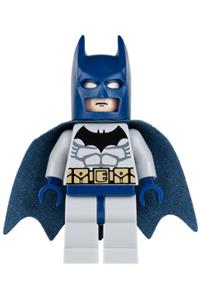 Batman with light bluish gray suit with blue mask bat022