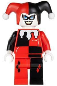Harley Quinn Minifigure - Harley Quinn with white hands - bat026