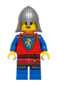 Female Lion Knight with a flat silver neck protector - bdp223