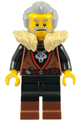 Male wolfpack with light bluish gray hair, wearing black legs with reddish brown boots - bdp284