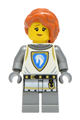 Female Horse Knight with dark orange hair - bdp355