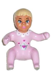 Belville Baby Princess - Baby princess figure from the Belville theme wearing a skirt - belvbaby2a
