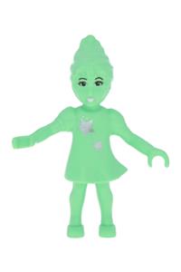 Belville Fairy - Belville fairy with a medium green body featuring a stars pattern - belvfair02