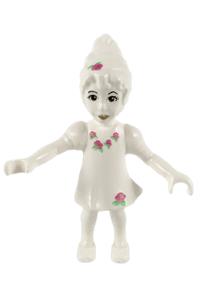 Belville Fairy - Belville fairy with white body and flower pattern - belvfair06
