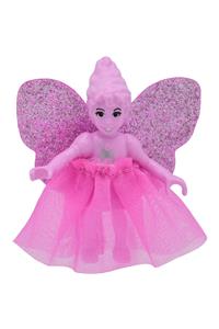 Belville Fairy - Bright Pink with Stars Pattern - With Skirt/Wings belvfair08a