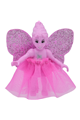 Fairy from Belville theme with bright pink color, star pattern, skirt, and wings - belvfair08a