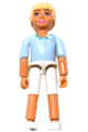 Female Belville figure Princess Elena, with a pale blue top, skirt, and crown - belvfem32a