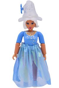 Belville Stella - Fairy from Belville theme with a light yellow body featuring a moon pattern - belvfem49