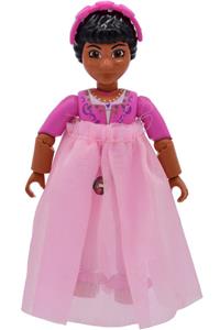 Belville Female - Princess Paprika Dark Pink Top Lace Inset with Skirt, Headband belvfem6