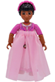 Belville Female - Princess Paprika Dark Pink Top Lace Inset with Skirt, Headband - belvfem6