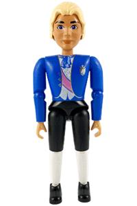 Belville Male - Male Belville figure wearing a white shirt and blue bottom - belvmale13