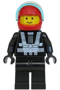 Blacktron Racer Minifigure - bk001
