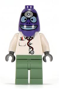 Bikini Bottom Emergency Room Doctor with chest pocket bob017b