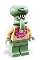 Squidward with pink lei - bob035