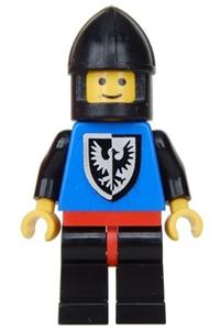 Black Falcon - Black Legs with Red Hips, Black Chin-Guard, Quiver cas005