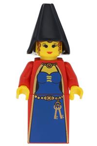 Queen Leonora Minifigure - Queen Leonora from Knights' Kingdom I - cas033