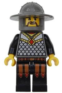 Knight Minifigure - Knight 2 from Knights' Kingdom I without a quiver - cas039
