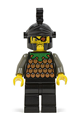 Gilbert the Bad from Knights' Kingdom I wearing a black dragon helmet - cas041