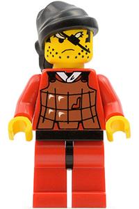 Chief Kendo Minifigure - Robber ninja with brown attire - cas052