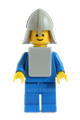 Yellow castle knight in classic blue attire (Classic Castle) - cas082a