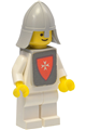 Classic - Yellow Castle Knight White - with Vest Stickers - cas084s