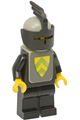 Classic - Yellow Castle Knight Black Cavalry - with Vest Stickers - cas085s