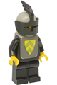 A knight from the classic yellow castle with black cavalry vest stickers (Classic Castle) - cas085s