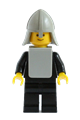 A Black Yellow Castle Knight (Classic Castle) - cas086a