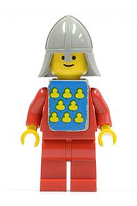 Classic - Yellow Castle Knight Red - with Vest Stickers cas088s