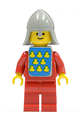 Classic - Yellow Castle Knight Red - with Vest Stickers - cas088s