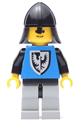 Black Falcon with light gray legs with black hips and a black neck-protector - cas103