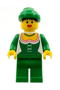 Forestwoman Minifigure - cas122new