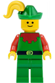 Forestman - red, green hat, yellow plume - cas138