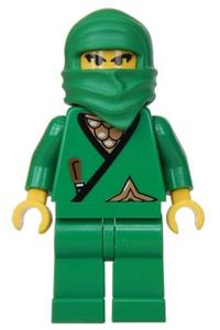 Ninja Green Minifigure - Green ninja - cas203