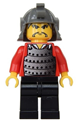 Samurai ninja in a red outfit - cas211