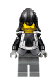 Armored Knight  with a black neck-protector wearing armor over black breastplate - cas309