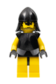 Rogue Knight from Knights Kingdom II with yellow legs, black breastplate, and black neck-protector - cas310