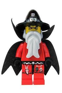 Evil Wizard Minifigure - Evil wizard from the Fantasy Era - cas326