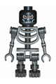 Skeleton Warrior 1 from Fantasy Era with a black color scheme - cas327