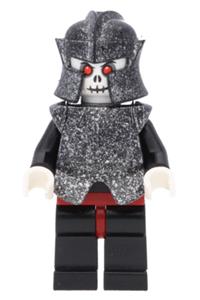 Fantasy Era - Skeleton Warrior 5, White, Speckled Breastplate and Helmet, Dark Red Hips and Black Legs cas331