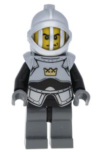 Fantasy Era - Crown Knight Plain with Breastplate, Grille Helmet, Scowl cas334