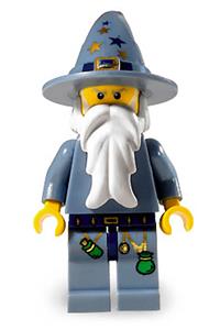 Good Wizard Minifigure - Good wizard from the Fantasy Era - cas363