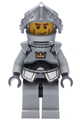 Crown Knight in Fantasy Era with plain breastplate, helmet with visor, and vertical cheek lines - cas379