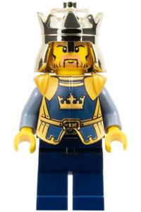 Crown King Minifigure - Crown King from Fantasy Era without cape - cas388