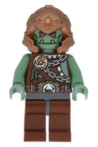 Troll Warrior 8 Minifigure - Troll Warrior from the Fantasy Era series with 8 - cas400
