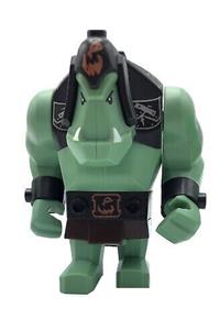 Big Figure - Fantasy Era - Troll, Sand Green with Black Armor cas424