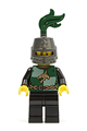 Dragon Knight with a closed helmet and a long brown moustache in Kingdoms theme - cas454