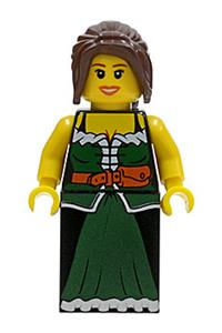 Barmaid Minifigure - Kingdoms - Barmaid - cas471
