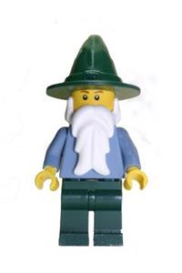 Wizard - Sand Blue with Dark Green Legs and Hat cas483