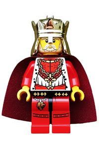 Lion King Minifigure - The Lion King from the LEGO Kingdoms theme - cas486